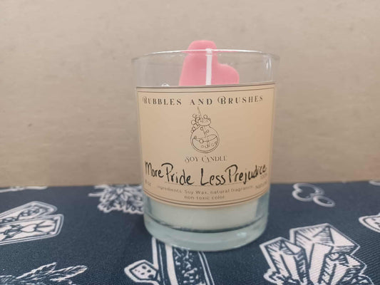 More Pride, Less Prejudice Candle
